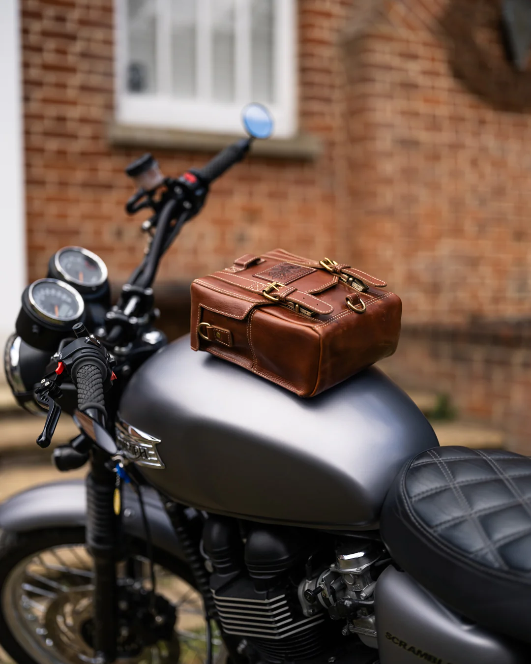 Leather Tank Bag - Large - Image 29