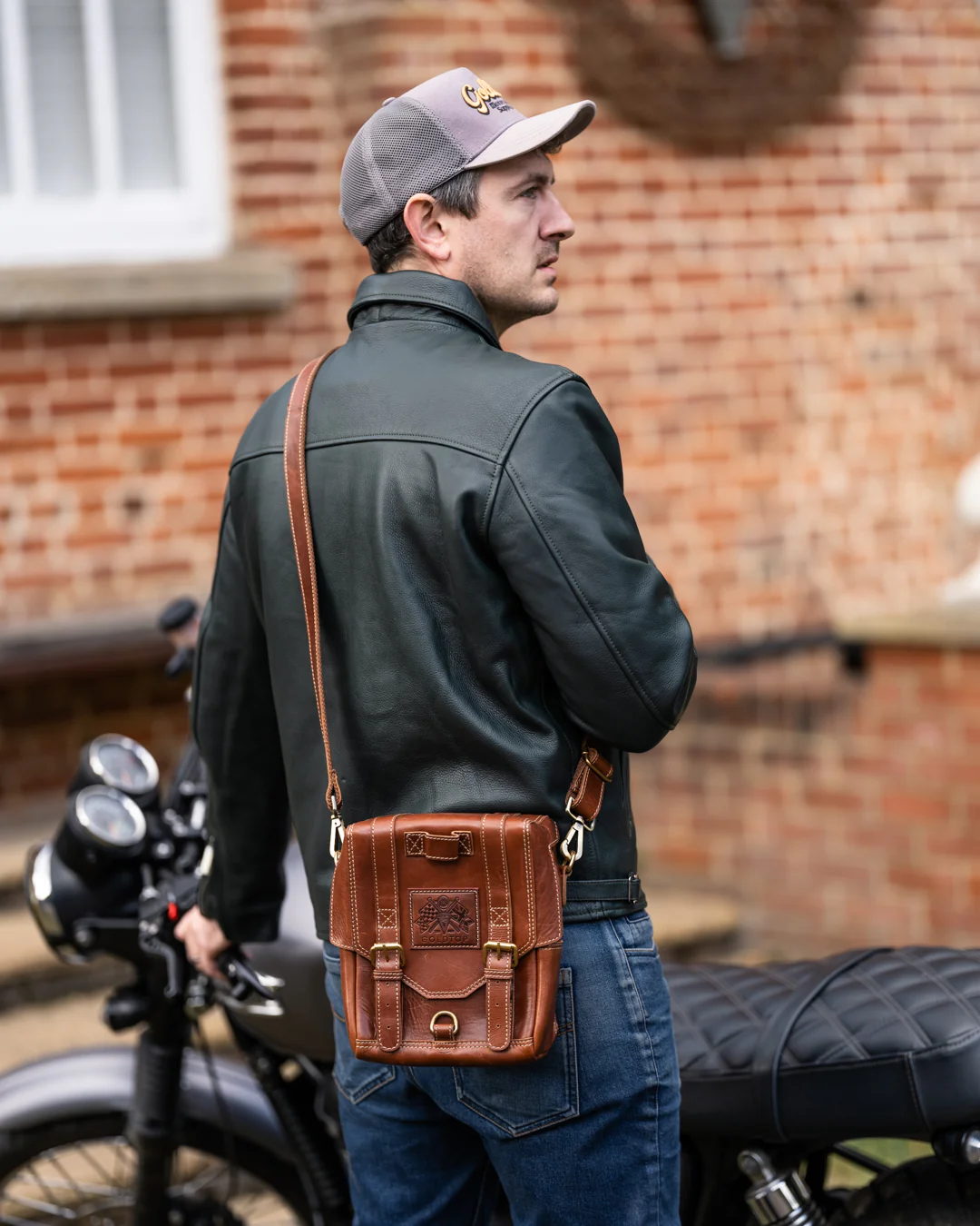 Leather Tank Bag - Large - Image 30