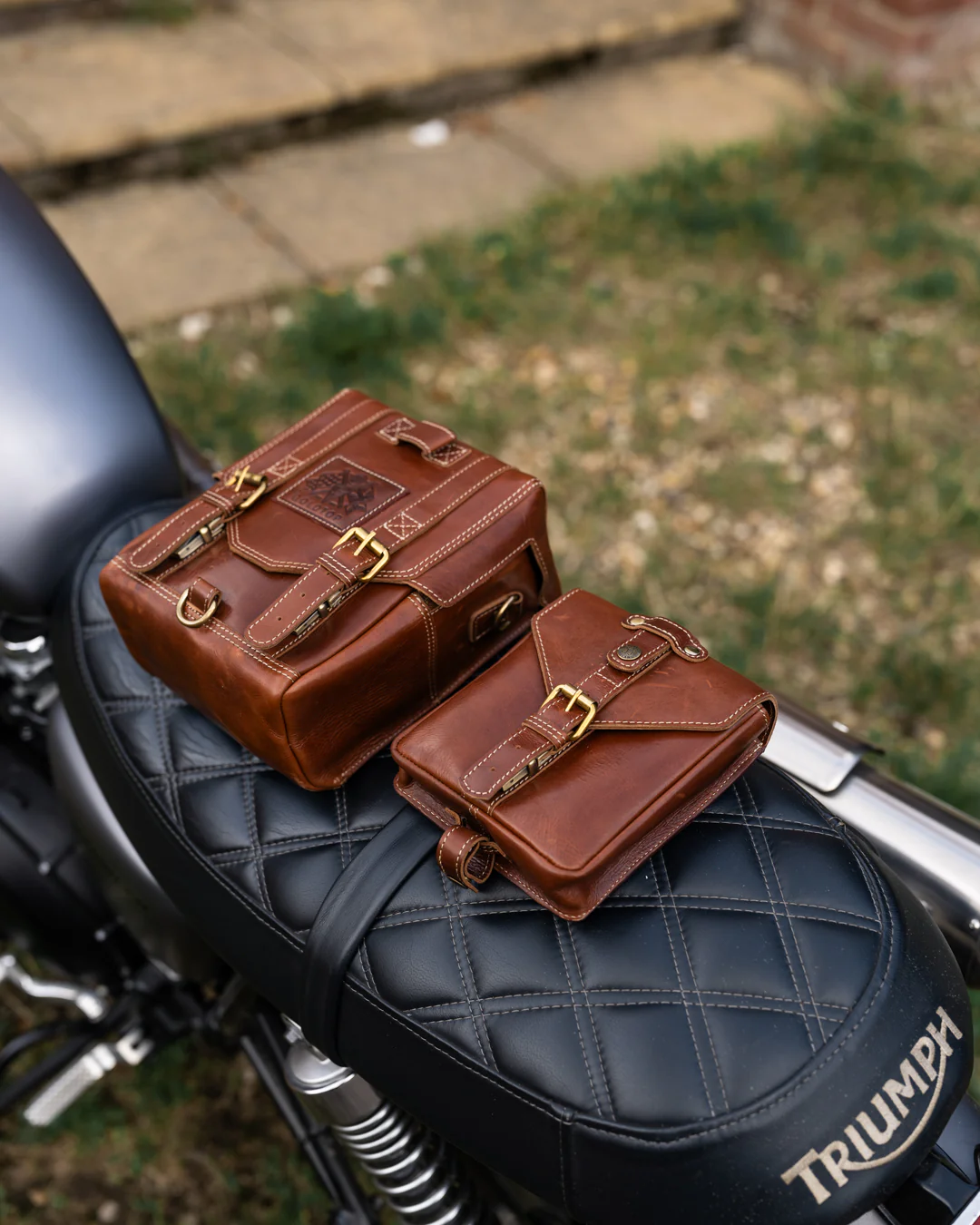 Leather Tank Bag - Large - Image 32