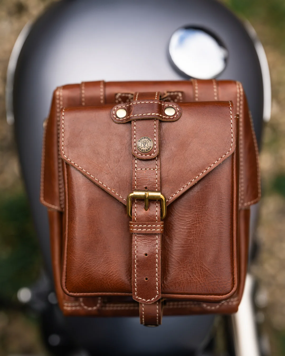 Leather Tank Bag - Large - Image 33