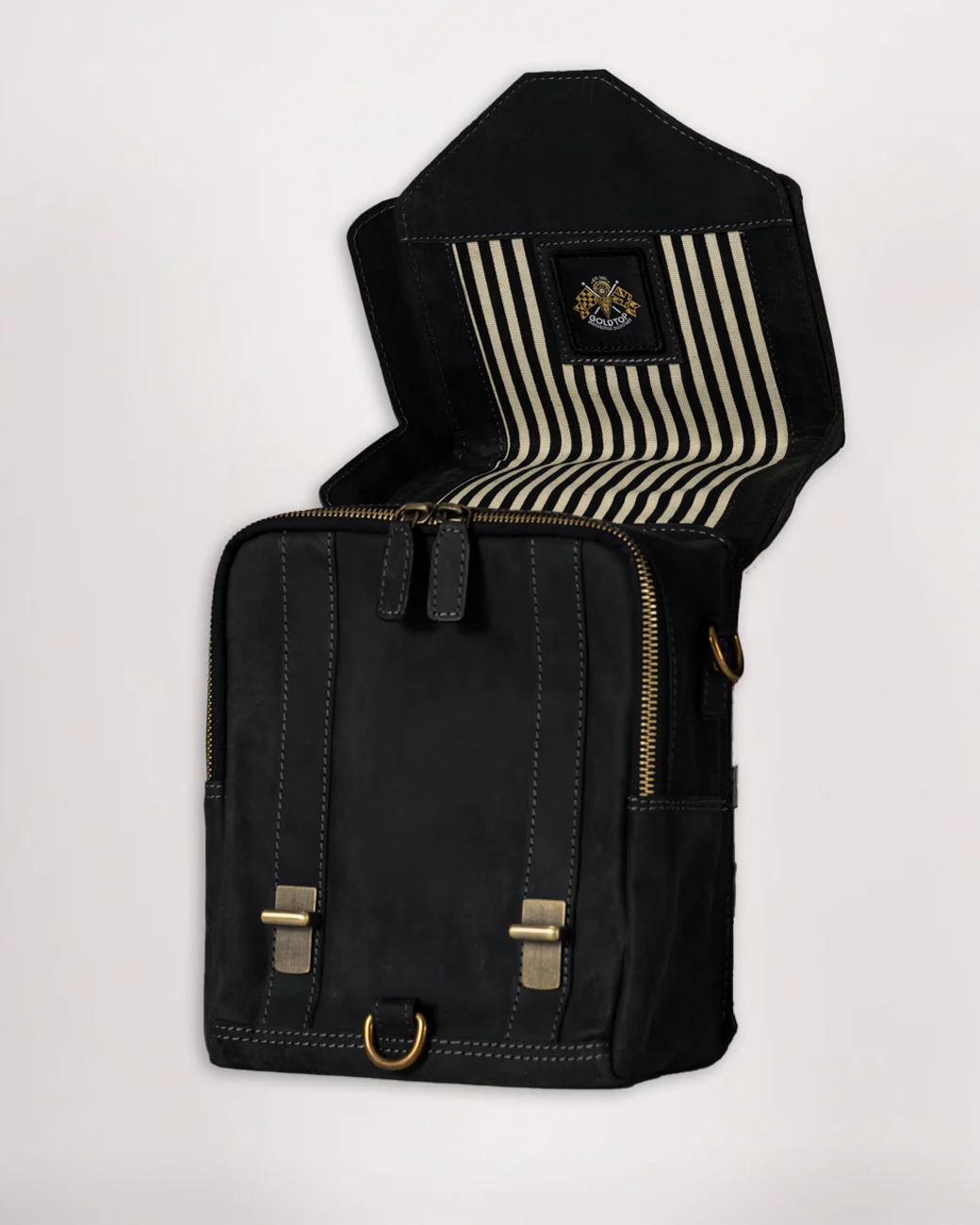Leather Tank Bag - Large - Image 8