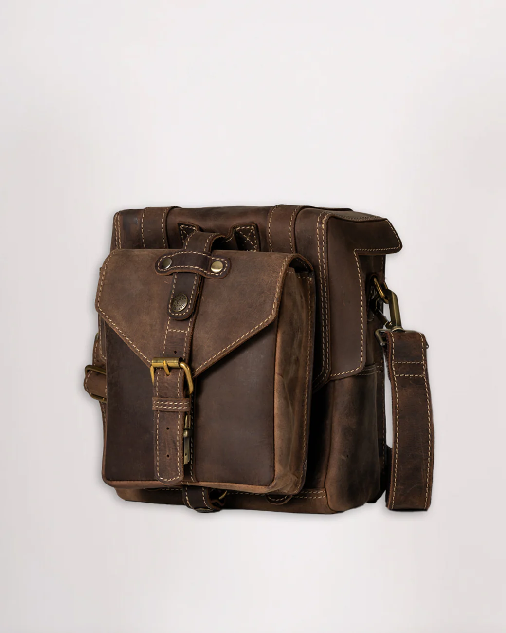Leather Tank Bag - Small - Image 10