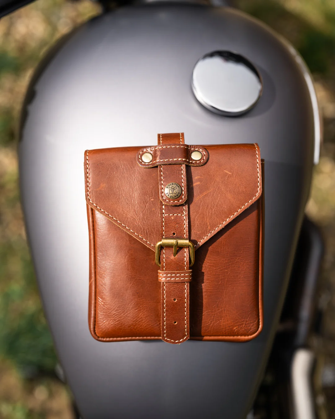 Leather Tank Bag - Small - Image 21