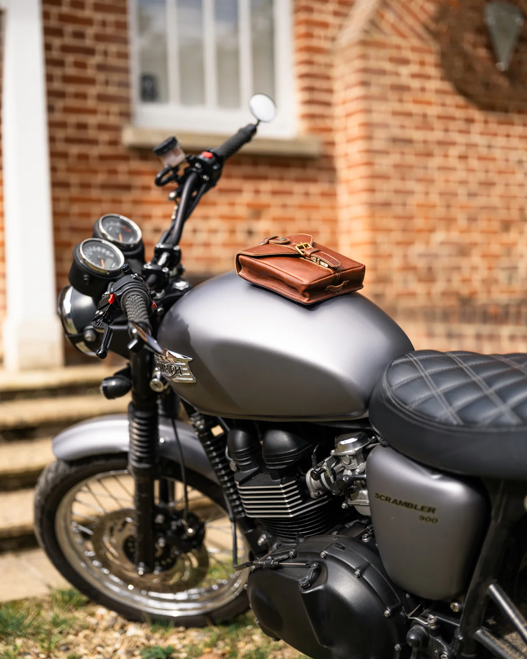 Leather Tank Bag - Small - Image 22