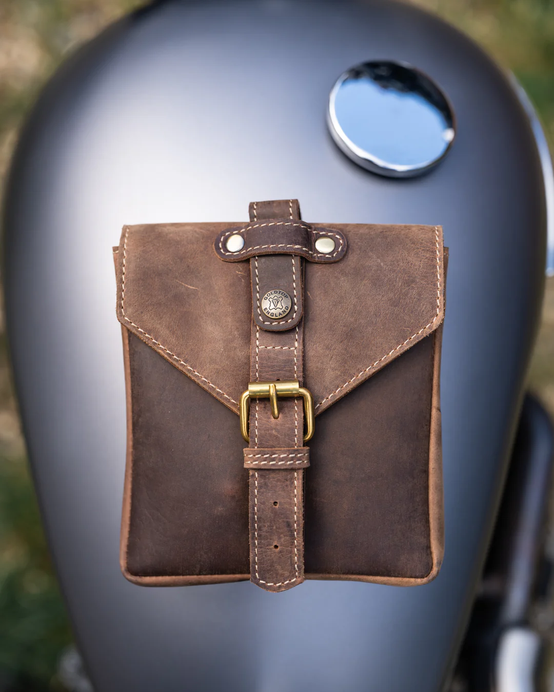 Leather Tank Bag - Small - Image 3