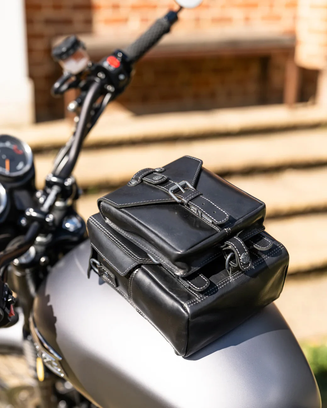 Leather Tank Bag - Small - Image 33