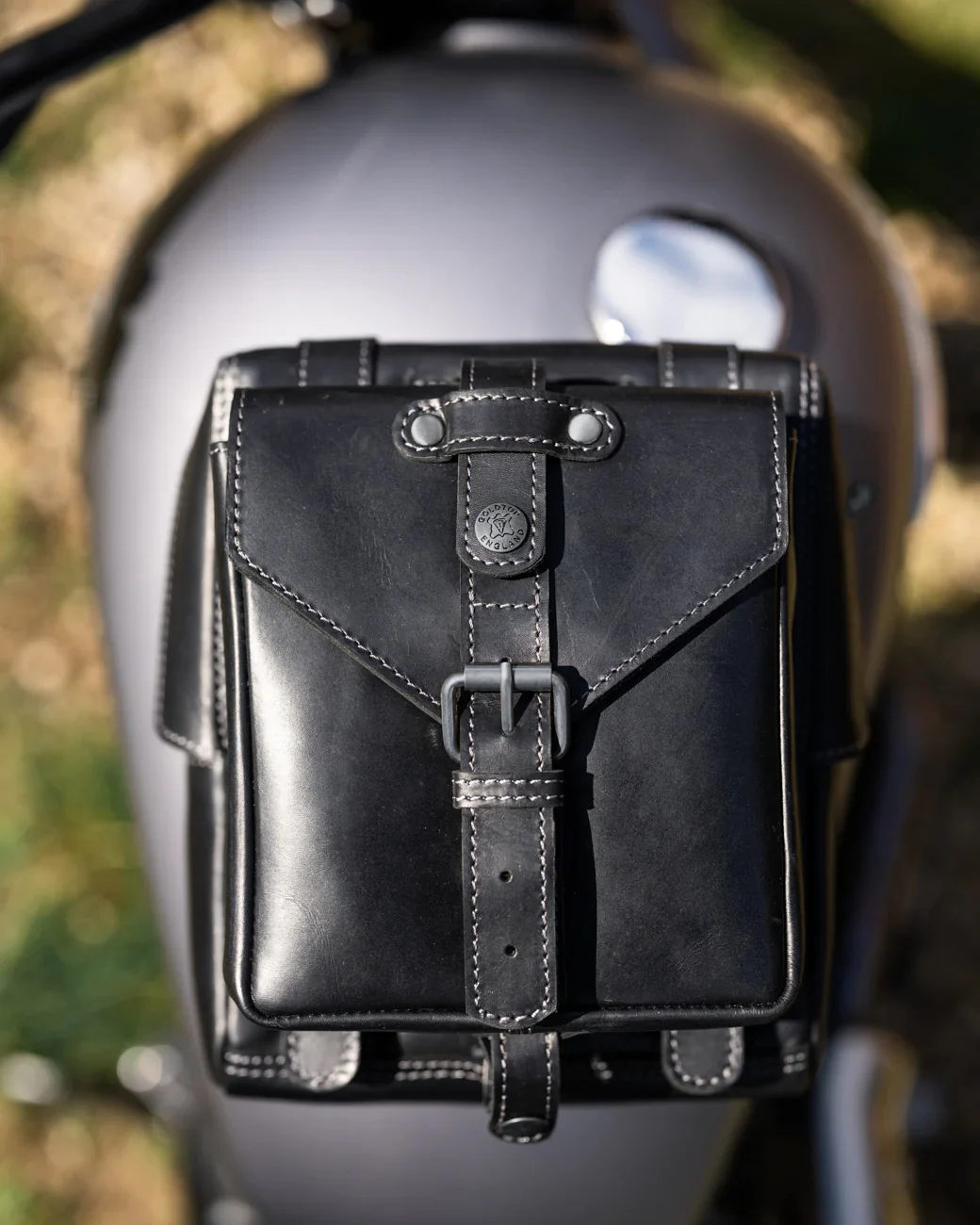 Leather Tank Bag - Small - Image 35