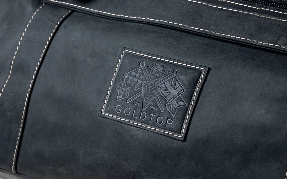 Leather Weekend Bag - Image 11