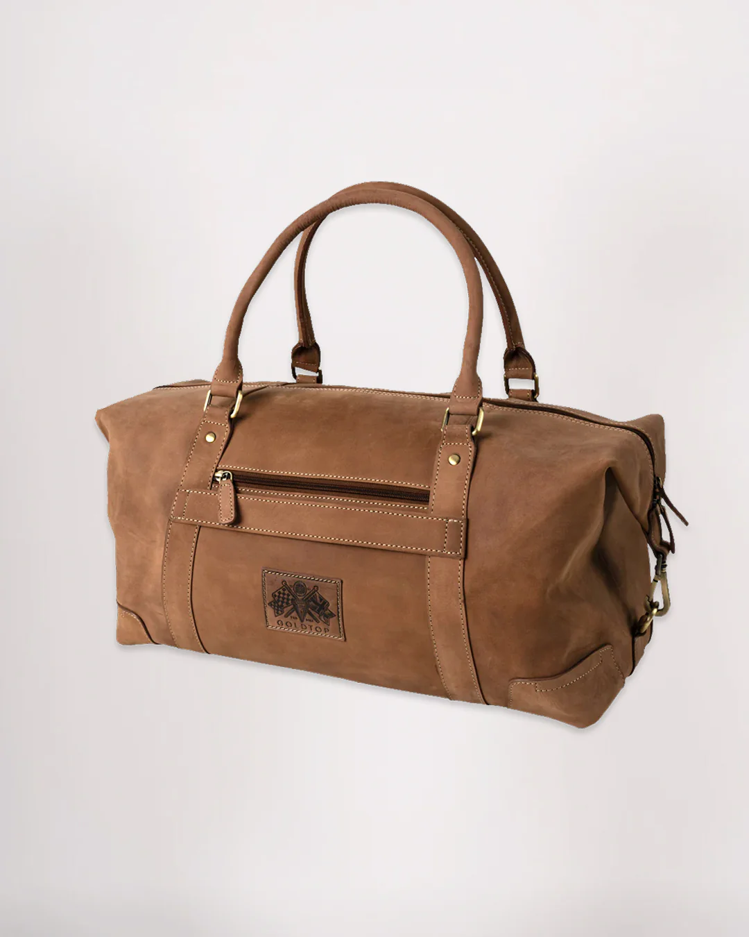 Leather Weekend Bag - Image 12
