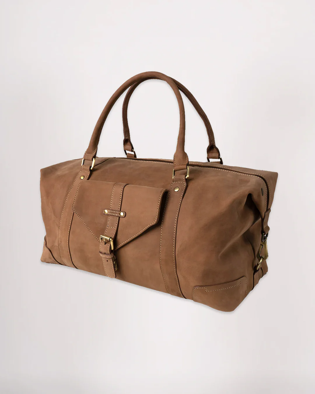 Leather Weekend Bag - Image 13