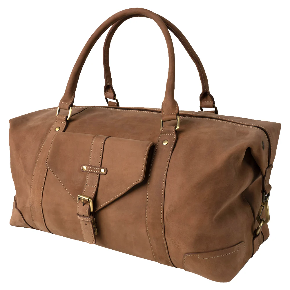Leather Weekend Bag - Image 15