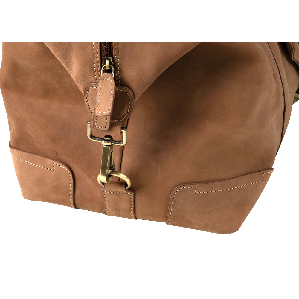 Leather Weekend Bag - Image 18