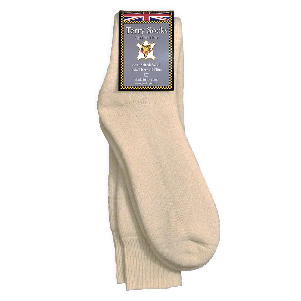60% Wool Terry Socks - Image 3