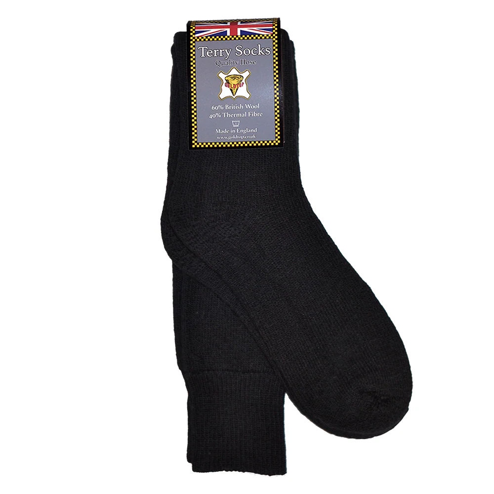 60% Wool Terry Socks - Image 8