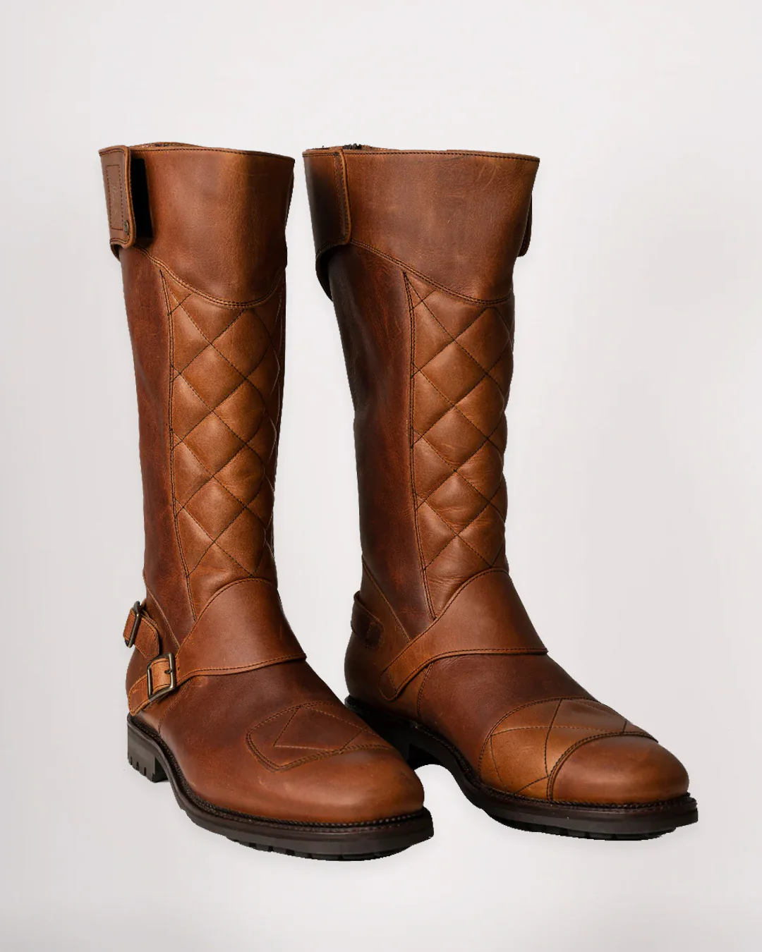 The Quilted Trophy Motorcycle Boots - Image 10