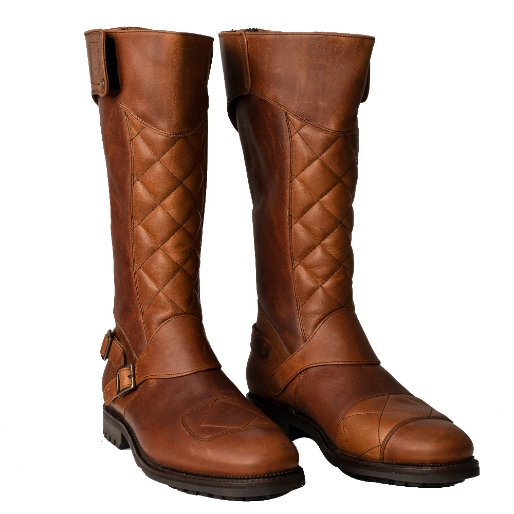 The Quilted Trophy Motorcycle Boots - Image 13