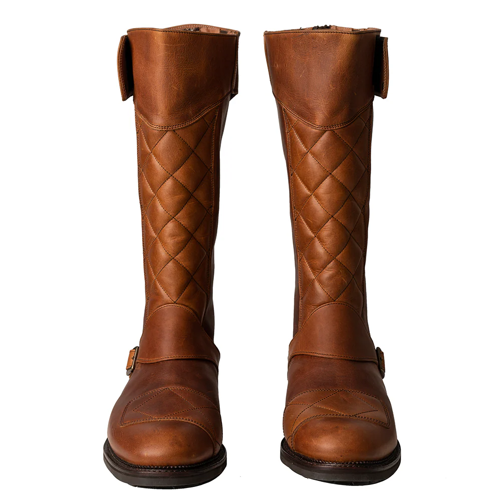 The Quilted Trophy Motorcycle Boots - Image 16