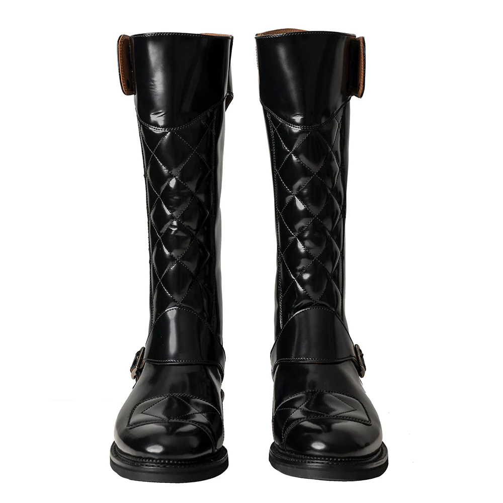 The Quilted Trophy Motorcycle Boots - Image 4
