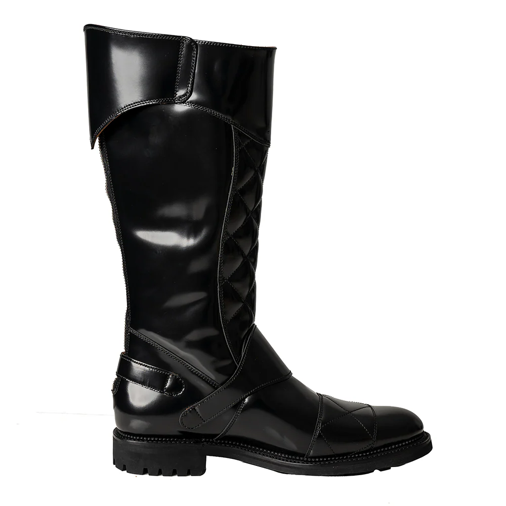 The Quilted Trophy Motorcycle Boots - Image 7