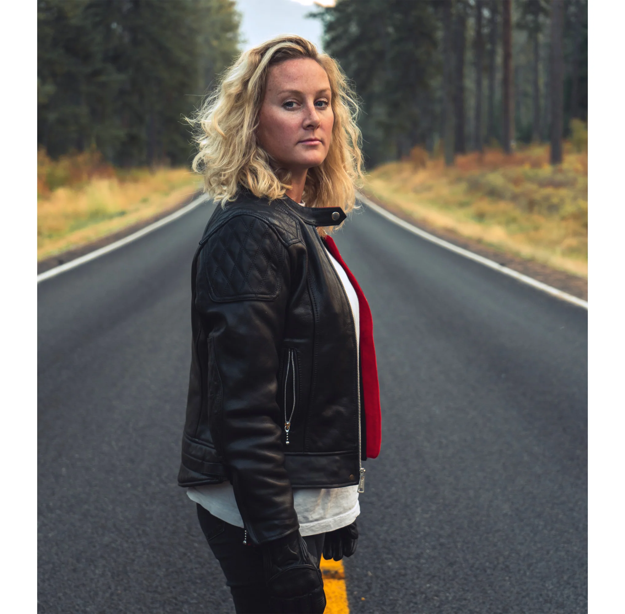 Womens '76 Cafe Racer Jacket - Image 20