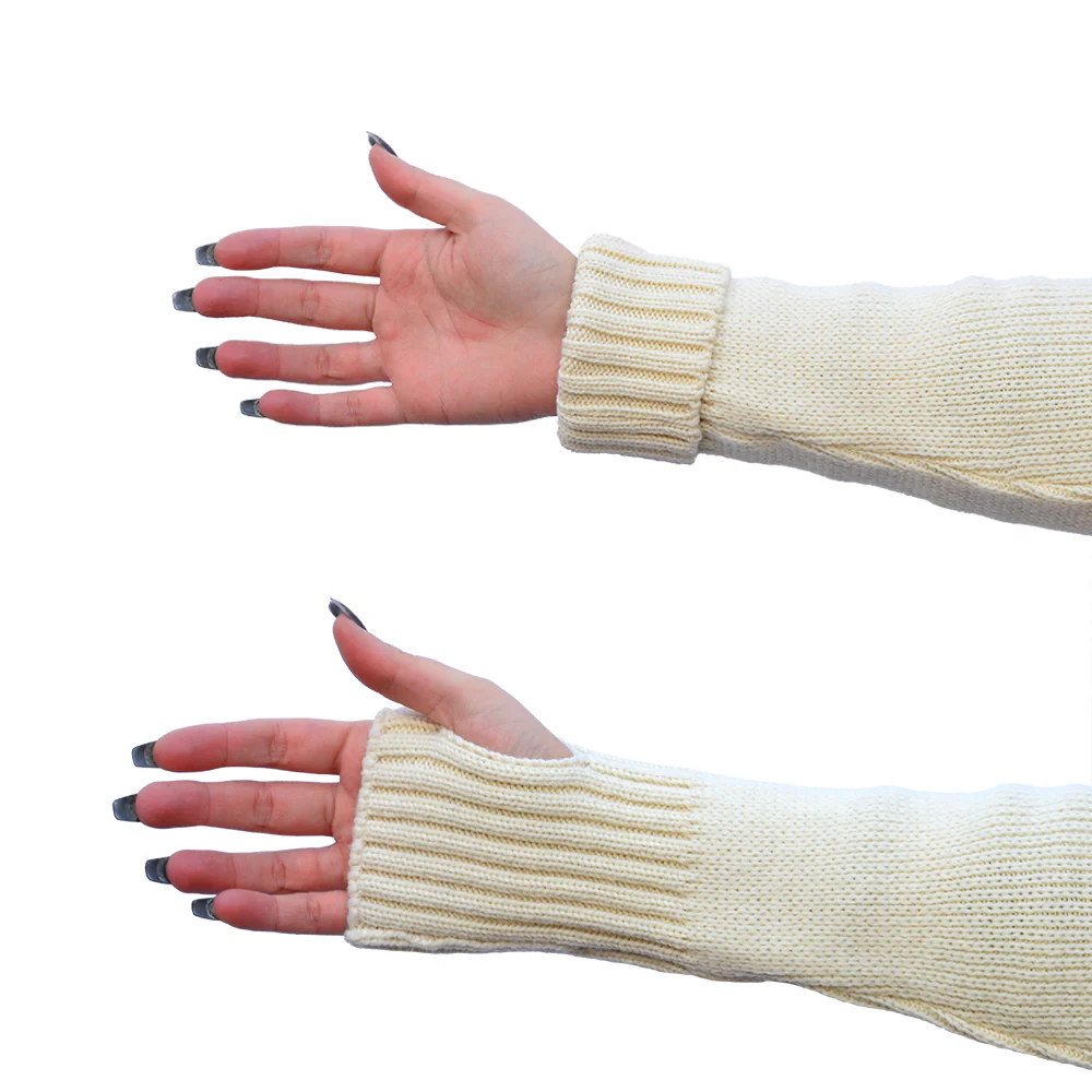 Women's Merino Wool Fitted Submariner Sweater - Image 3